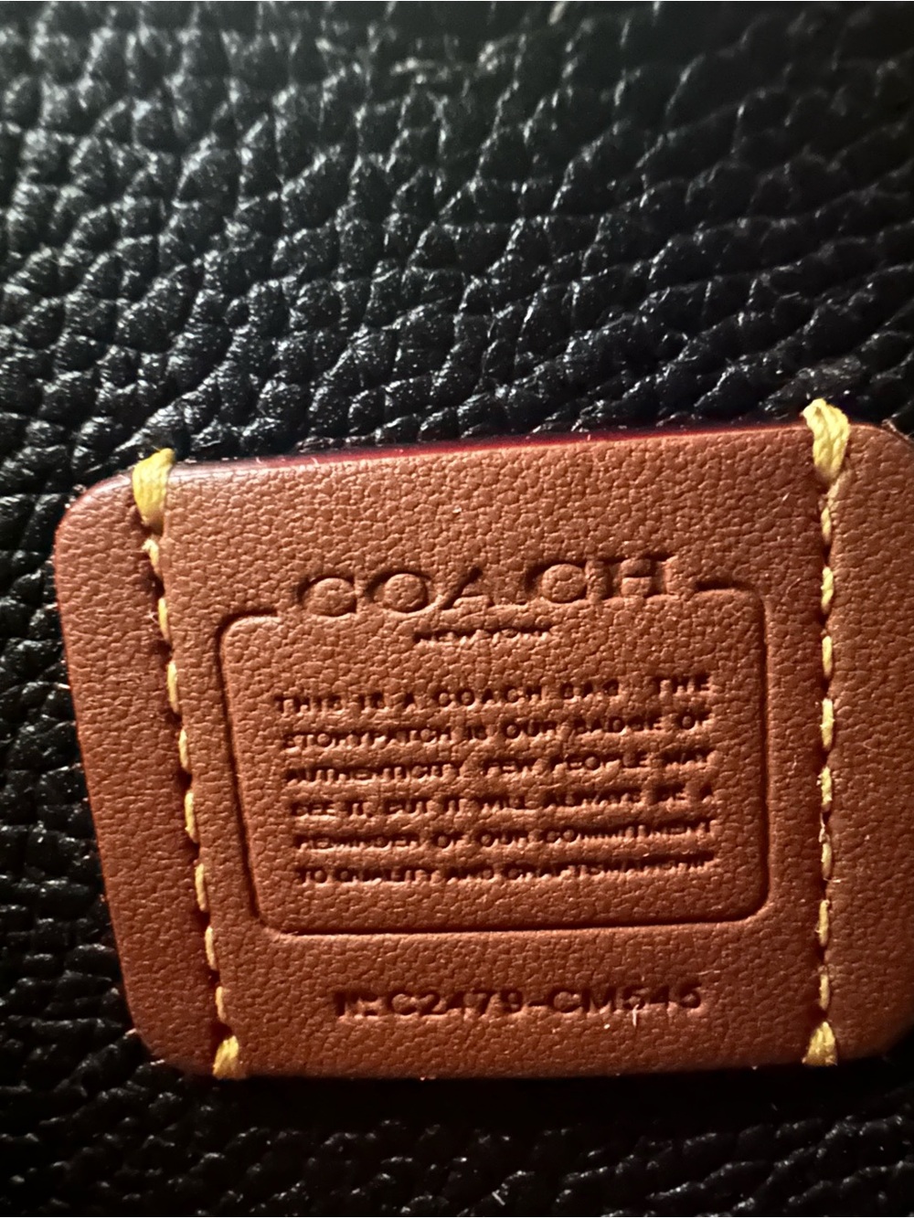 Coach Lana 23 Black Leather - Picture 14 of 16